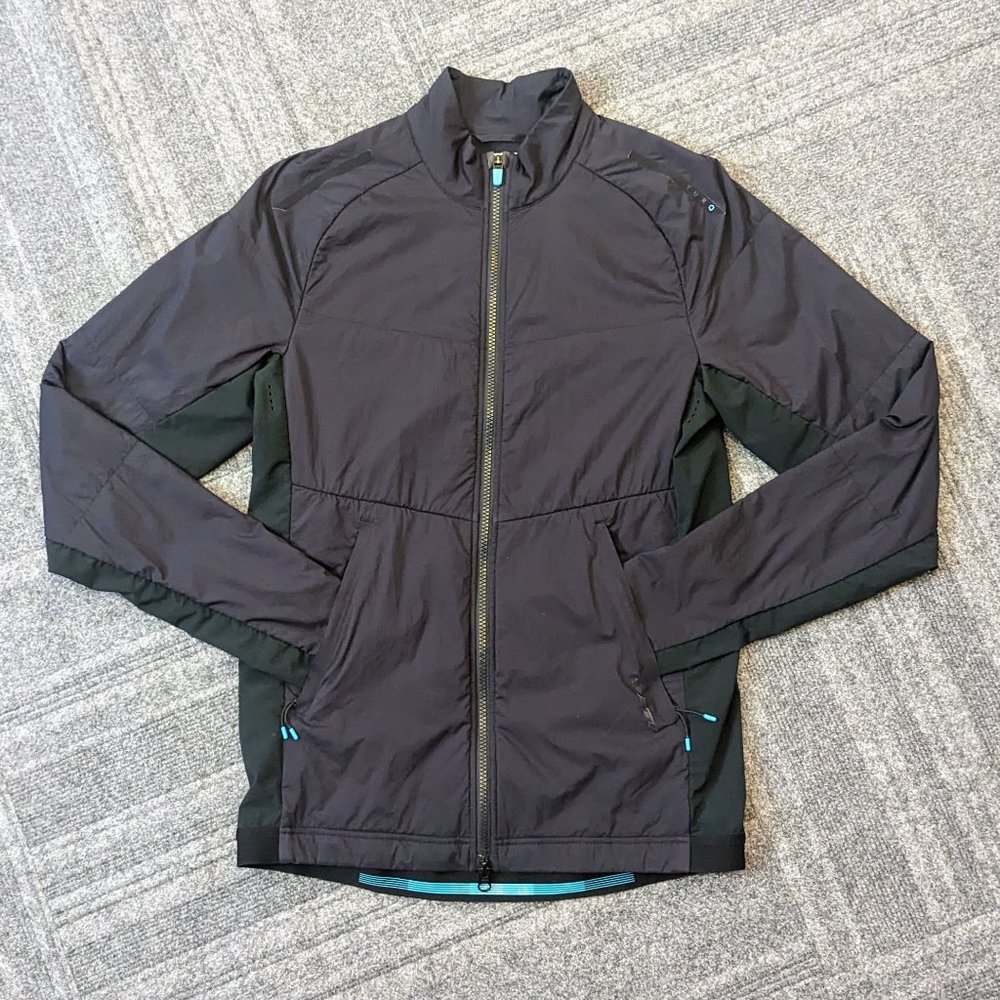 Yeti Cycles Turq Edge Polartec Alpha Mountain Bike Bomber Jacket - Black - Small